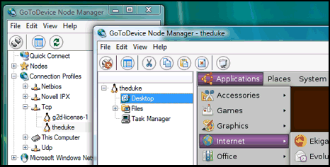 GoToDevice Node Manager